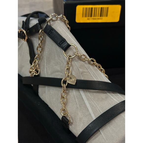 NEW Maje Frankie Charm Platform Sandal Black size 40 - Picture 9 of 12